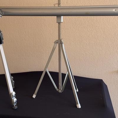 Vintage Radiant portable screen and Suntar Tripod 