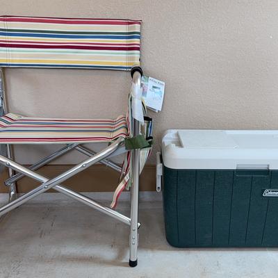 Coleman KwikServ 48 Cooler & Sports Chair 