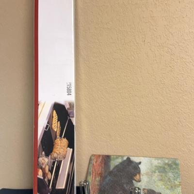 Kenmore Stainless Steel Rotisserie, Vertical Roaster, And Glass Cutting Board