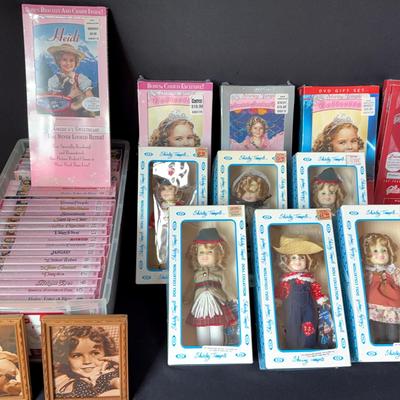 Shirley Temple - Dolls, DVDs and Pictures 