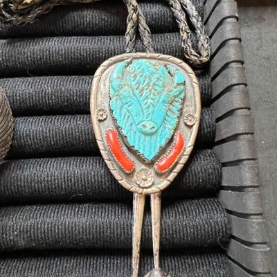 CYNTHIA BEGAY NAVAJO STERLING TURQUIOSE 