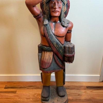 Indian Cigar Statue