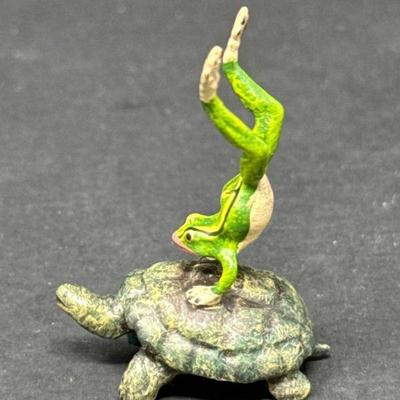 Fritz Bermann "Leap Frog and Turtle" Collectible
