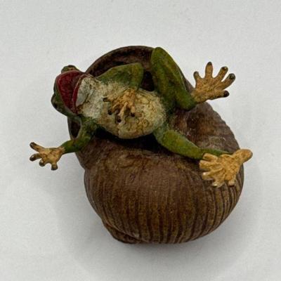 Fritz Bermann "Frog on Snail" Collectible