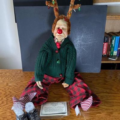 "Virgilio" the Clown by Katherine