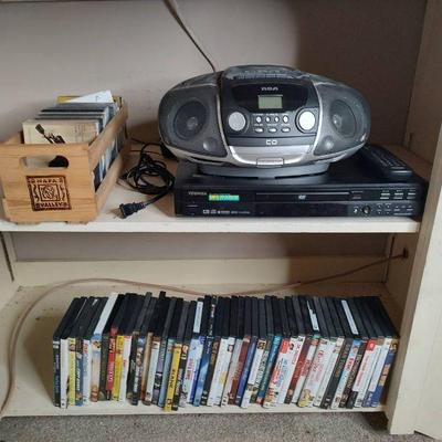 Dvd player boombox