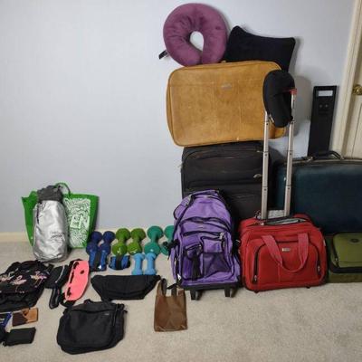 Luggage hand weights and more