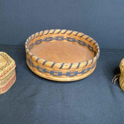 Sweetgrass basket