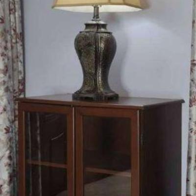 Cabinet and lamp