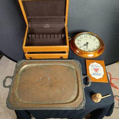 Serving platter, storage box