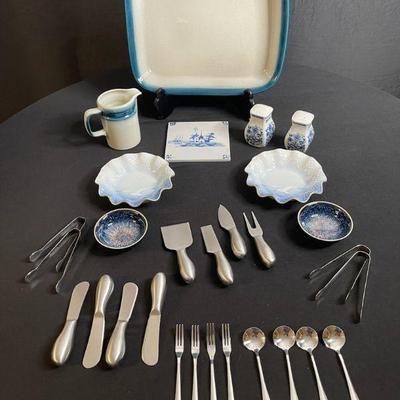 Wedgewood, charcuterie utensils and more