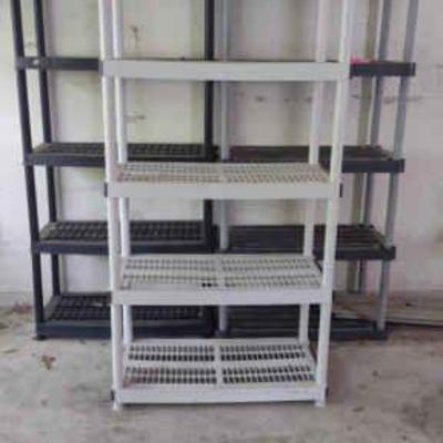 Storage shelves