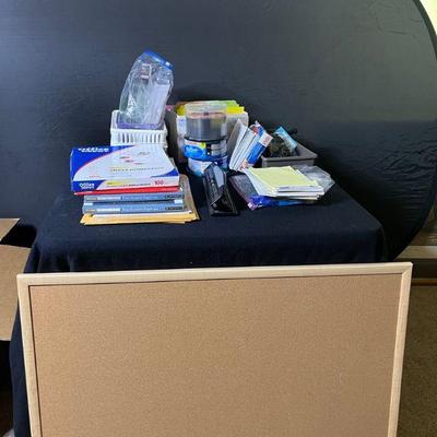 Office supplies and power cords