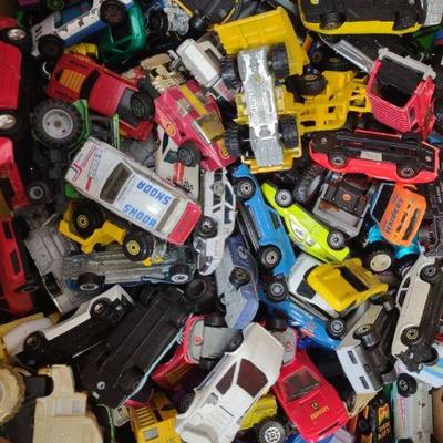 Hot wheels and matchbox cars
