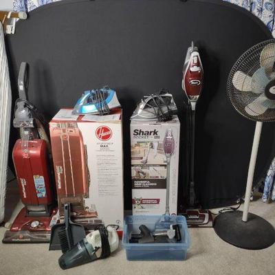 Vacuums fan, and irons