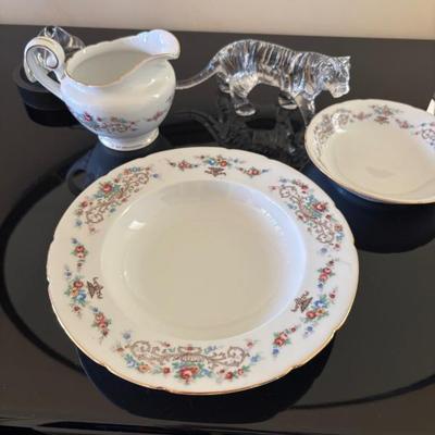 Meissen china full set with serving pieces
