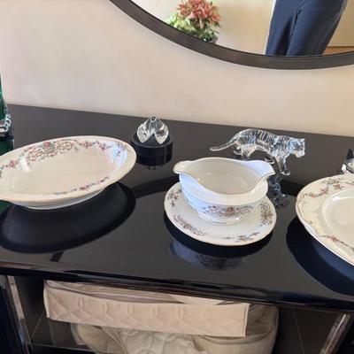 Meissen china full set with serving pieces