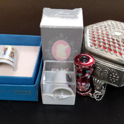 "Bejeweled" Mini Kaleidoscope & Thimbles 