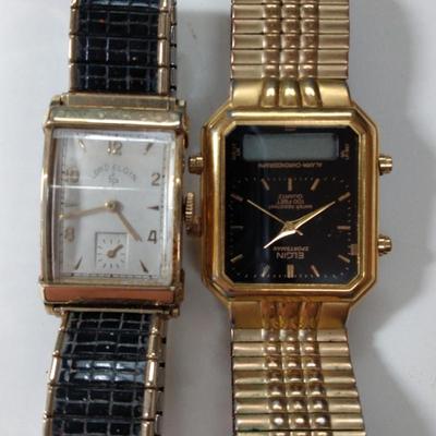 Elgin Sportsman & Lord Elgin Wristwatches 