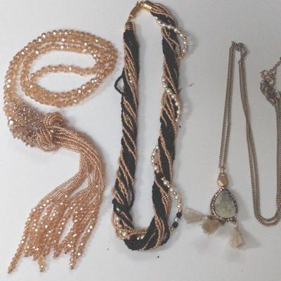 Mounted Jewelry Rock Necklace & Others 