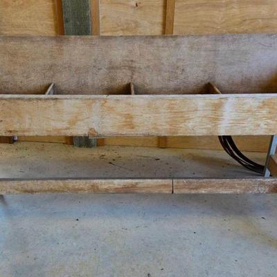 Gaylord Wood Table w/Dividers