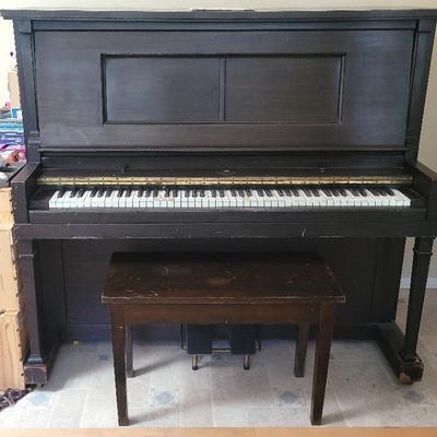Player Piano With Word Rolls