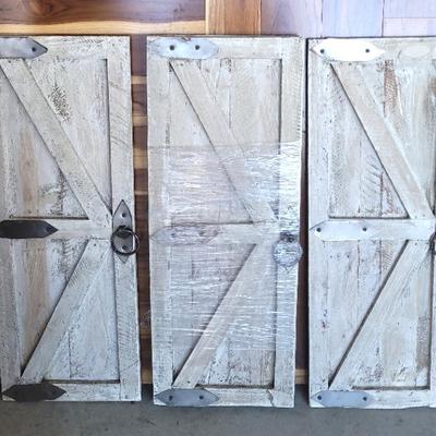 Rustic Arrow Cabinet Doors