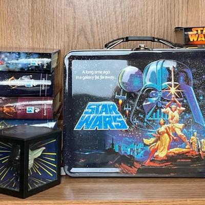Star Wars Special Edition Collectible Books, VHS and Metal Lunchbox