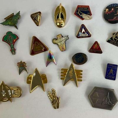 Star Trek Pin Assortment – Vintage Collection
