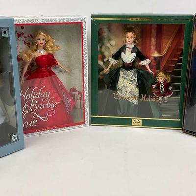 Holiday Barbies & Society Hound Barbie and Pirate Collectible Dolls 