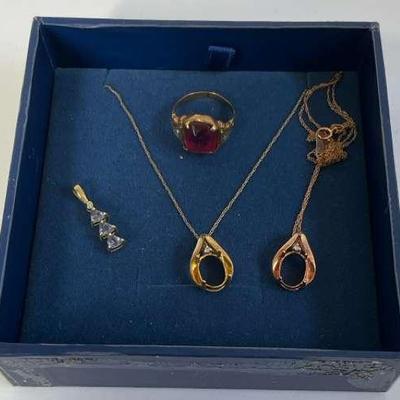 10K Gold Jewelry Assortment