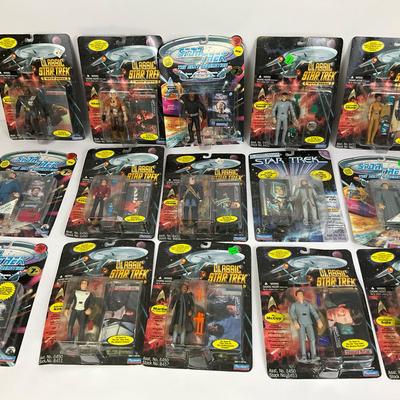 Star Trek Action Figures – Large Carded Lot