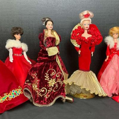 Holiday Barbie Dolls