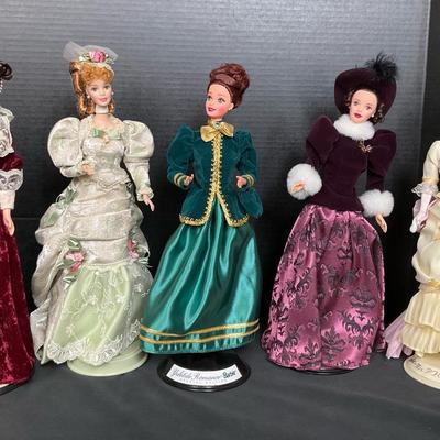 Victorian-Inspired Barbie Collection - Set of 5
