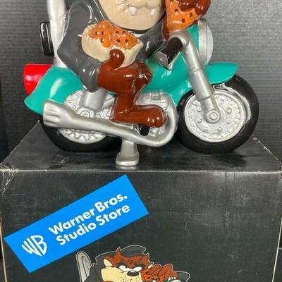 Looney Tunes Taz Cookie Jar With Original Box 
