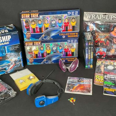 Star Trek and Star Wars Themed Collectibles