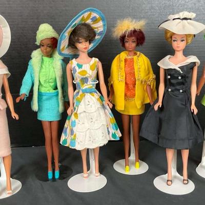 Retro Fashion Hats Barbie Doll Collection