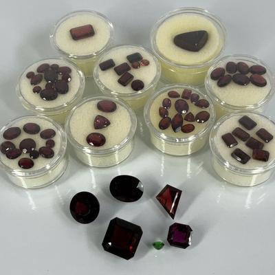 Loose Garnet Collection – Various Cuts and Sizes, Tsavorite Not Verified