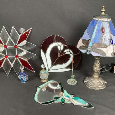 Stained Glass and Perfume Bottles Collection
