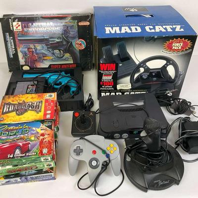 Mixed Console & Racing Game Bundle – Untested