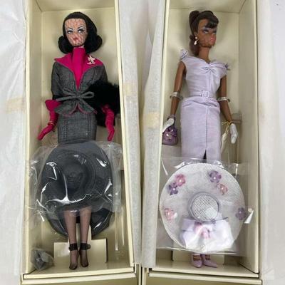 Muffy Robert's Barbie Doll (Gold Label) and Sunday Best Barbie Doll (Limited Edition)