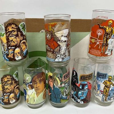 Vintage Star Wars Glass Collection