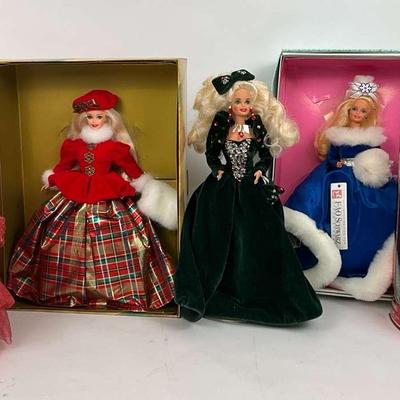Winter Fantasy Barbie Dolls - Boxed and Loose