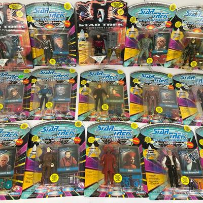 Star Trek Action Figure Lot – Carded Collection