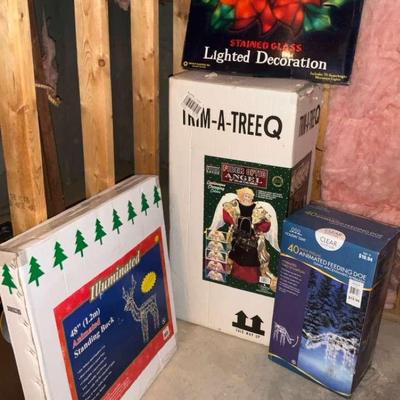 Holiday Outdoor and Indoor Lighted Decorations