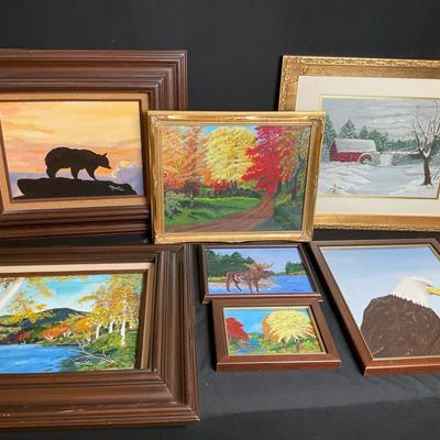 Wildlife and Nature Paintings by Monti Davis