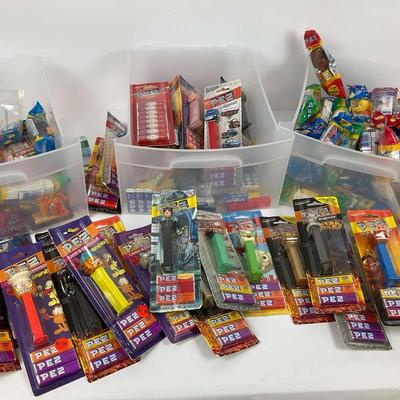 Pez Candy Collection Lot, Star Wars, Disney, Garfield and more
