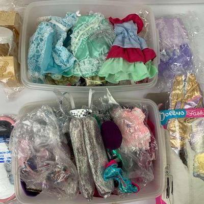 Assorted Barbie Doll Clothing and Accessories