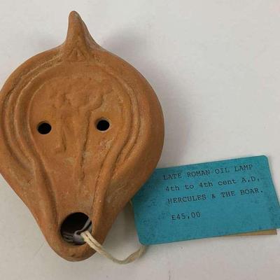 Late Roman Oil Lamp possibly from the 4th Century A.D Possible Replica