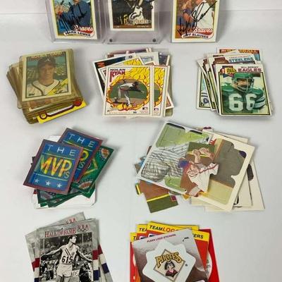 Vintage Collectible Baseball Cards with Possible Authentic Autographs